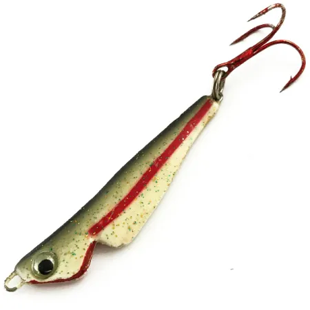 Vintage Hildebrandt Spinners Hildebrandt Slab Master Red tail Jig Lure UV , 1/3oz fishing spoon #5712