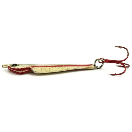 Vintage Hildebrandt Spinners Hildebrandt Slab Master Red tail Jig Lure UV , 1/3oz fishing spoon #5712