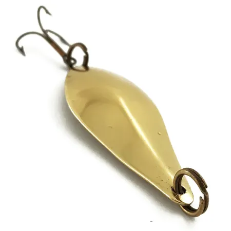 Vintage Lanes Tackle & Bait Lane's Flasher, 1/2oz Gold fishing spoon #5716