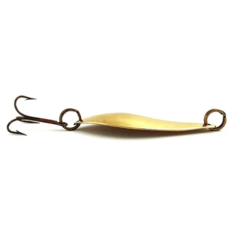 Vintage Lanes Tackle & Bait Lane's Flasher, 1/2oz Gold fishing spoon #5716