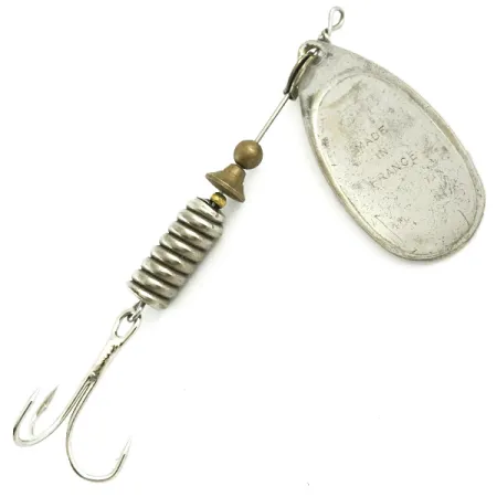 Vintage Vintage Mepps Comet 4 (1956), 1/3oz Silver spinning lure #5735