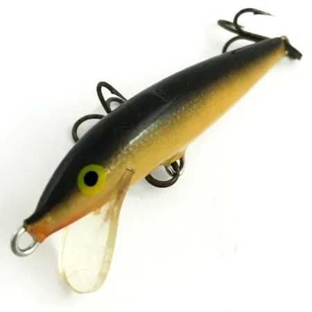 Vintage Rapala Original Floater, 1/8oz Gold fishing lure #5742