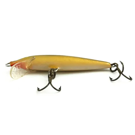 Vintage Rapala Original Floater, 1/8oz Gold fishing lure #5742