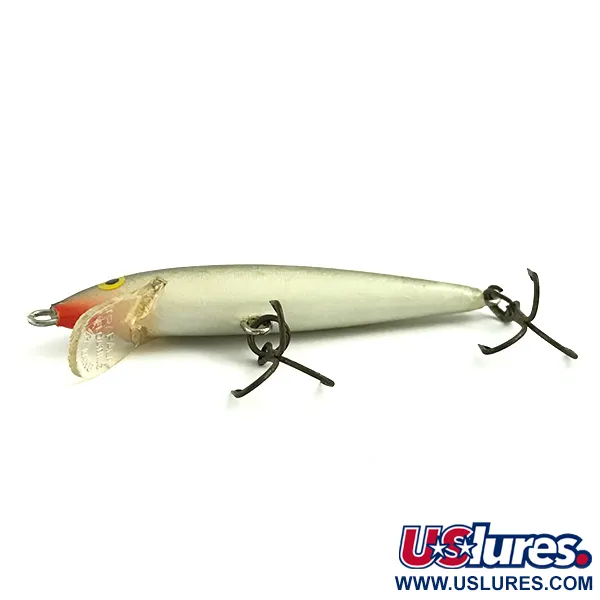 Vintage Rapala Original Floater, 1/8oz Silver fishing lure #5745
