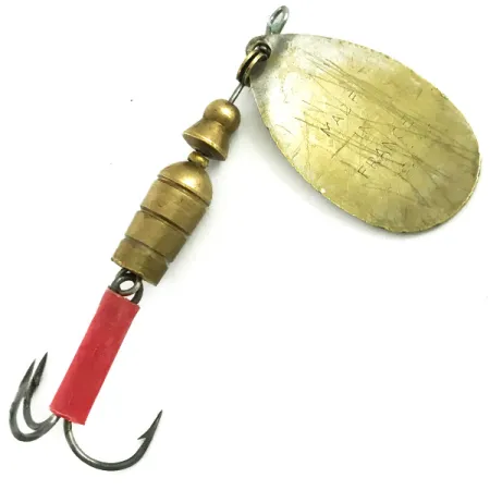 Vintage Vintage Mepps Aglia 3 (1950s), 1/4oz Gold spinning lure #5754