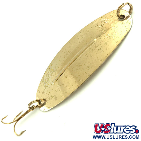 Vintage   Williams Wabler W70, 1oz Gold fishing spoon #5760