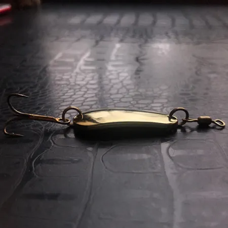 Vintage Glen Evans Glen L Evans​ Sunbeam, 1/3oz Gold fishing spoon #5762