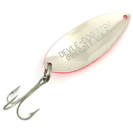 Eppinger Dardevle Devle Dog 7700, 1/2oz Red / Nickel fishing spoon #5783