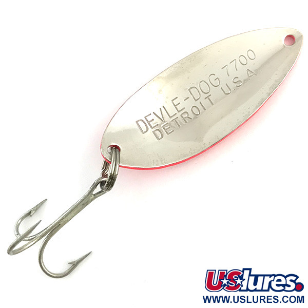  Eppinger Dardevle Devle Dog 7700, 1/2oz Red / Nickel fishing spoon #5783