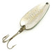 Vintage   Nebco Tor-P-Do 1, 1/4oz Green / White / Nickel fishing spoon #5784