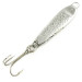 Vintage  Unknown Jig Lure, 1/3oz Hammered Nickel fishing spoon #5785