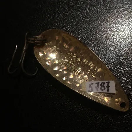 Vintage Eppinger Dardevle Spinnie Crystal, 1/3oz Crystal, discontinued in 1980s fishing spoon #5787