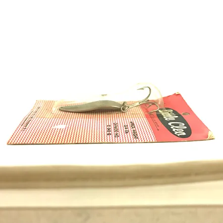 Seneca Little Cleo (Hula Girl), 3/4oz Nickel / Green fishing spoon #5800