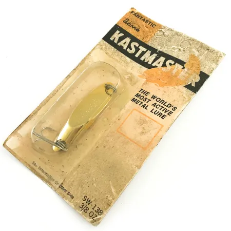 Acme Kastmaster , 3/8oz Gold fishing spoon #5801