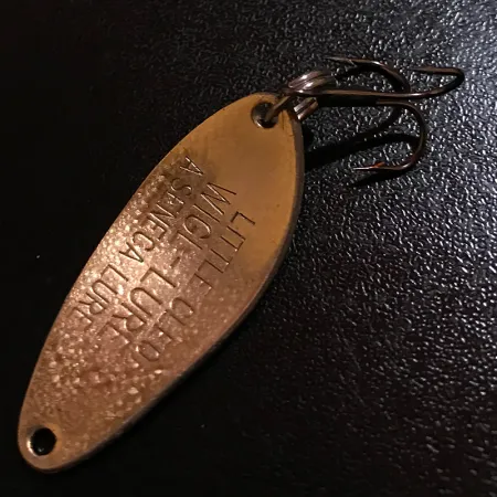 Vintage Seneca Little Cleo Crystal, 1/4oz Crystal fishing spoon #5803