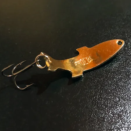 Vintage Acme Phoebe, 1/8oz Gold fishing spoon #5804