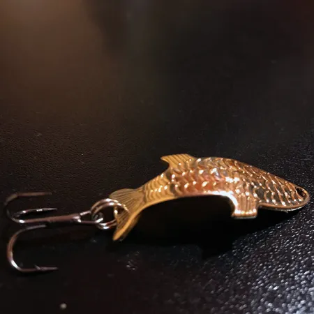 Vintage Acme Phoebe, 1/8oz Gold fishing spoon #5804