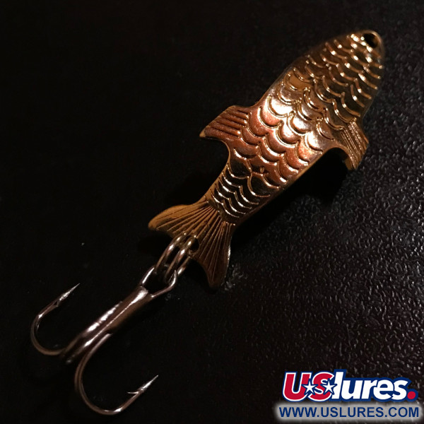 Vintage   Acme Phoebe, 1/8oz Gold fishing spoon #5804