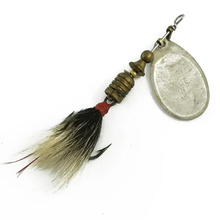 Vintage Mepps Aglia 3 dressed, 1/4oz Silver spinning lure #5830