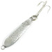 Vintage  Unknown Jig Lure, 1/3oz Hammered Silver fishing spoon #5840