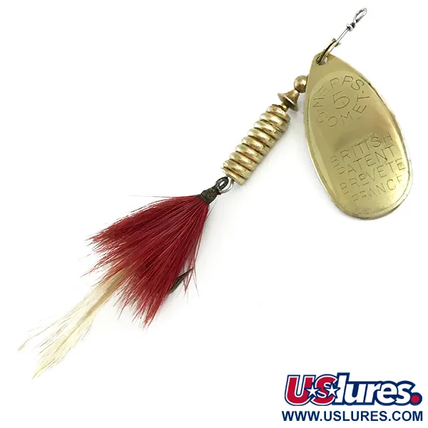 Vintage Mepps Comet 5 Dressed 1960s (replaceable hook)