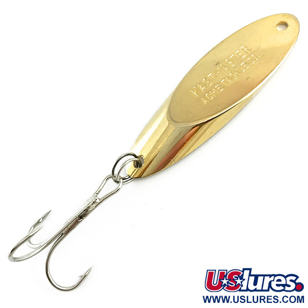 Vintage  Acme Kastmaster , 3/4oz Gold fishing spoon #5845