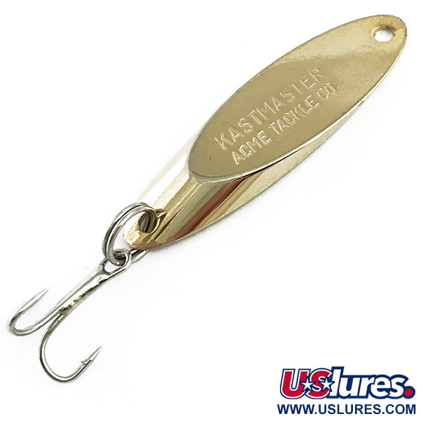 Vintage  Acme Kastmaster , 1/4oz Gold fishing spoon #5850