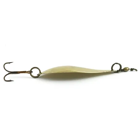 Vintage Lanes Tackle & Bait Lane's Flasher, 2/3oz Brass fishing spoon #5869