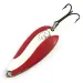 Vintage  Eppinger Dardevle Spinnie, 1/3oz Red / White / Nickel fishing spoon #5875