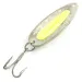 Vintage   Blue Fox Pixee UV, 1/2oz Hammered Nickel / Yellow fishing spoon #5877