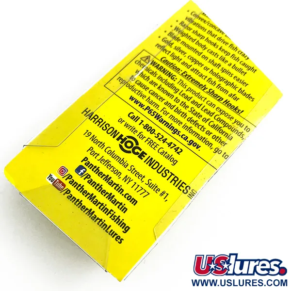   Panther Martin 4, 1/8oz Blue Trout spinning lure #5884