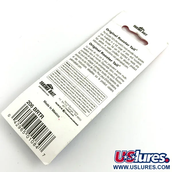  Yakima Bait Worden’s Original Rooster Tail, 1/16oz Gold spinning lure #5885