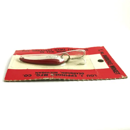 Eppinger Dardevle Midget, 3/16oz Red / White fishing spoon #5894
