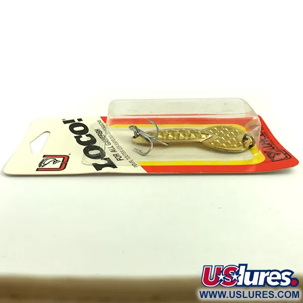 Loco 3 Luhr Jensen, 3/5oz Gold fishing spoon #5895