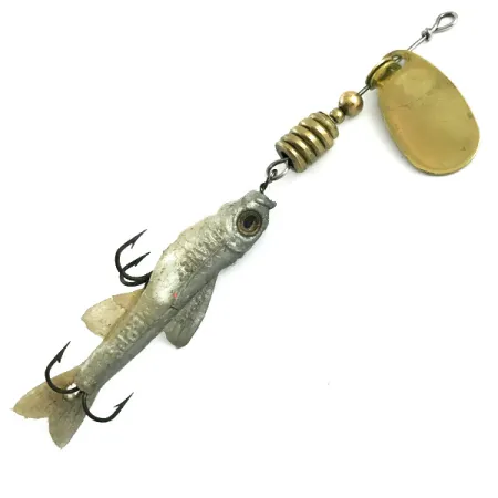 Vintage Vintage Mepps Comet Mino 2 (1960s), 3/16oz Gold spinning lure #5898