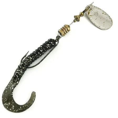 Vintage Vintage Mepps Combo Killer 2 (1970s), 1/4oz Silver spinning lure #5903