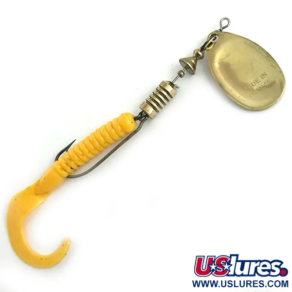 Vintage   Mepps Combo Killer 3, 1/3oz Gold spinning lure #5904