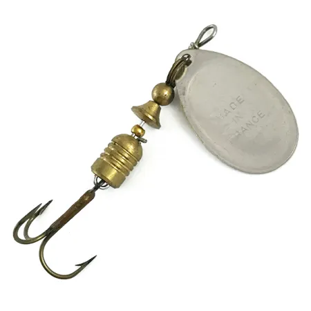 Vintage Vintage Mepps Aglia 2 (1950s), 3/16oz Silver spinning lure #5906