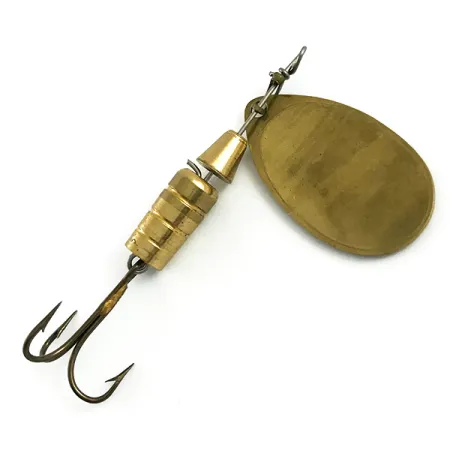 Vintage Vintage Mepps Aglia 3 (1950s), 1/4oz Brass spinning lure #5908