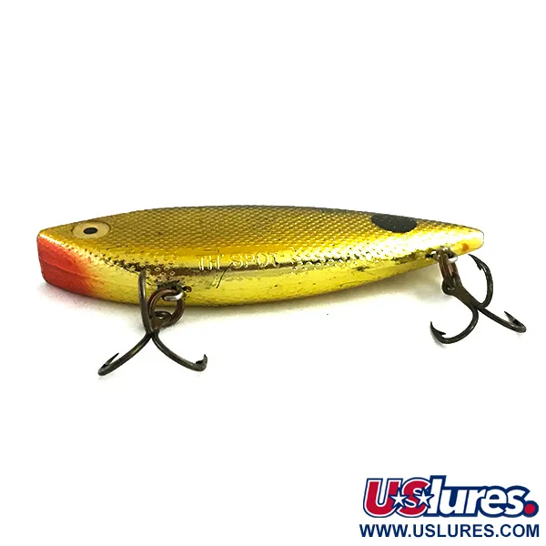 Vintage   Cotton Cordell TH Spot, 1/2oz Gold fishing lure #5909
