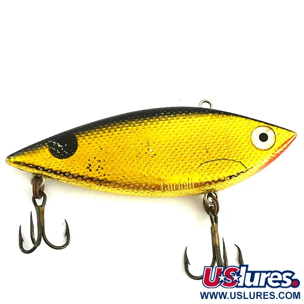 Vintage   Cotton Cordell TH Spot, 1/2oz Gold fishing lure #5909
