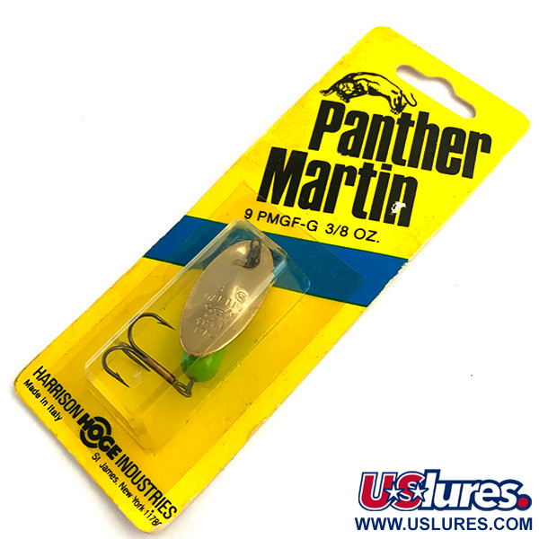   Panther Martin 9, 1/3oz Gold spinning lure #5918