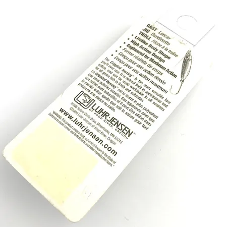 Luhr Jensen Crippled Herring , 3/4oz Silver / Blue fishing spoon #5920