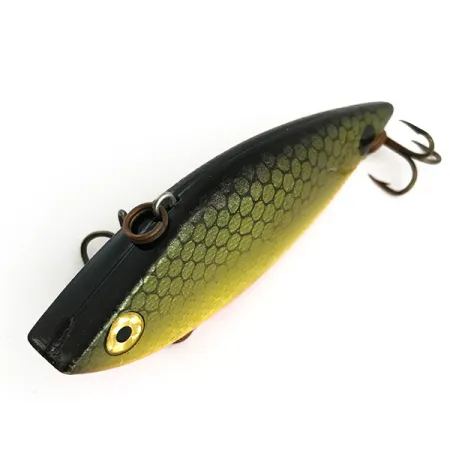 Vintage Cotton Cordell TH Spot UV, 1/2oz Green / Orange fishing lure #5935