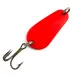 Vintage   Sølvkroken Spesial Classic UV, 1/3oz Red UV / Silver fishing spoon #6265