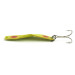 Vintage  Z-RAY Lures Z-Ray Model 125, 2/5oz Yellow / Red Glow fishing spoon #5939