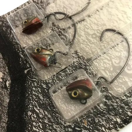 Other DUH!!! Head (jig heads kit), 1/4oz Red / Green / Black fishing #6031