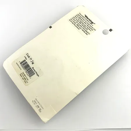 Other DUH Ultimate Weedless Jig UV, 2/5oz Brown / Red fishing #6294