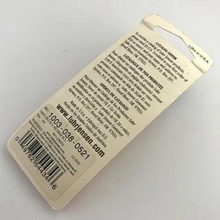 Luhr Jensen Krocodile Die #3 UV, 1/3oz Rainbow Trout fishing spoon #5958