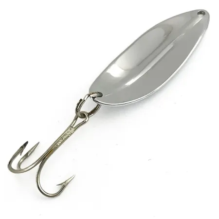 Vintage TODDCO Main liner , 2/5oz Nickel fishing spoon #5961